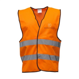 Veste de sécurité fluorescente, 100 % tricot polyester 2