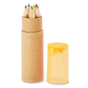 Tube de 6 crayons de couleur - PETIT LAMBUT 9