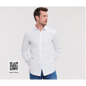 MEN'S LONG SLEEVE FITTED ULTIMATE STRETCH SHIRT 10