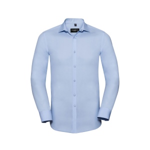 MEN'S LONG SLEEVE FITTED ULTIMATE STRETCH SHIRT 4