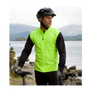 Veste de vélo sans manches unisexe