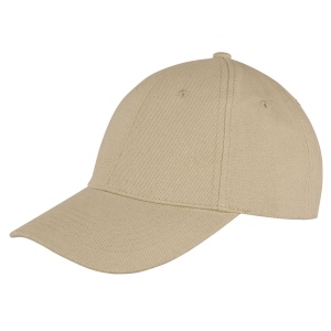 Casquette basse coton 6 panneaux 12