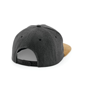 Casquette visière aspect daim 4