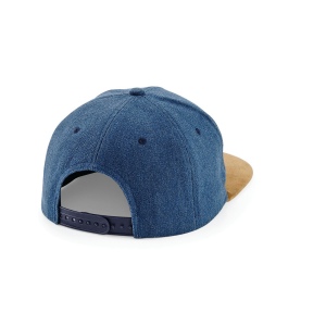Casquette visière aspect daim 5