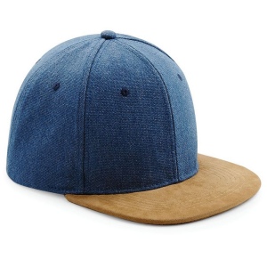 Casquette visière aspect daim 3