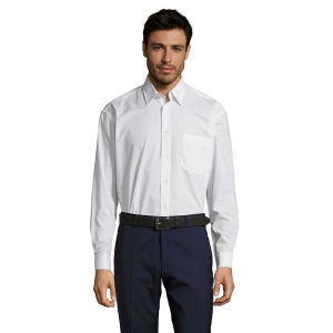 Chemise homme popeline manches longues - BALTIMORE