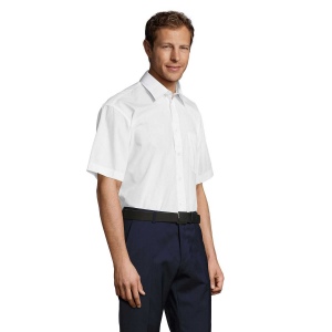 Chemise homme popeline manches courtes - BRISTOL 17