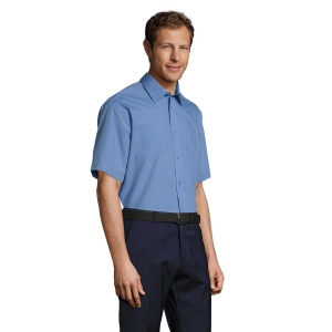 Chemise homme popeline manches courtes - BRISTOL 18