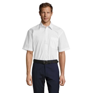 Chemise homme popeline manches courtes - BRISTOL