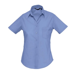 Chemise femme popeline manches courtes - ESCAPE 21