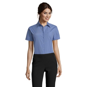 Chemise femme popeline manches courtes - ESCAPE 3