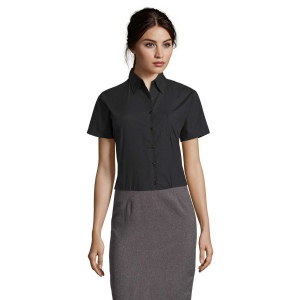 Chemise femme popeline manches courtes - ESCAPE 4