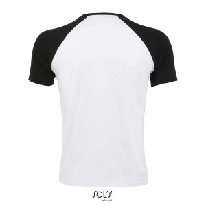Tee-shirt homme bicolore manches raglan - FUNKY 22