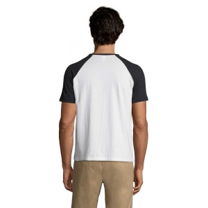 Tee-shirt homme bicolore manches raglan - FUNKY 30