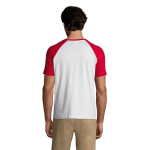 Tee-shirt homme bicolore manches raglan - FUNKY 32