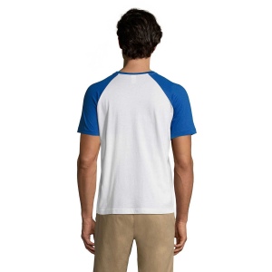 Tee-shirt homme bicolore manches raglan - FUNKY 33