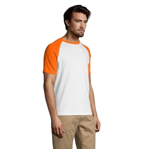 Tee-shirt homme bicolore manches raglan - FUNKY 38