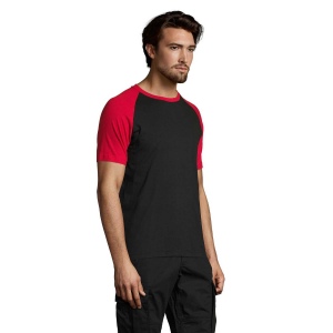 Tee-shirt homme bicolore manches raglan - FUNKY 42