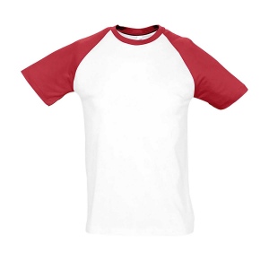 Tee-shirt homme bicolore manches raglan - FUNKY 46