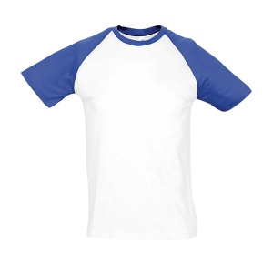 Tee-shirt homme bicolore manches raglan - FUNKY 47