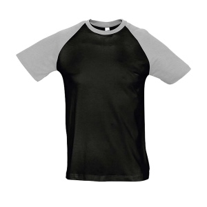 Tee-shirt homme bicolore manches raglan - FUNKY 48