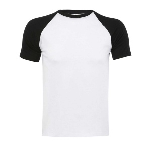 Tee-shirt homme bicolore manches raglan - FUNKY 50