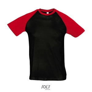 Tee-shirt homme bicolore manches raglan - FUNKY 14
