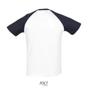 Tee-shirt homme bicolore manches raglan - FUNKY 16