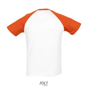 Tee-shirt homme bicolore manches raglan - FUNKY 17