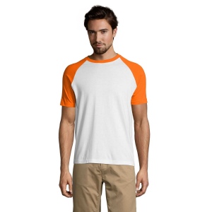 Tee-shirt homme bicolore manches raglan - FUNKY 3