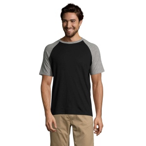 Tee-shirt homme bicolore manches raglan - FUNKY 6