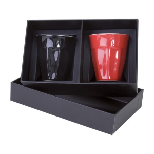 Set 2  tasses expresso 8cl (+Marquage à chaud MC11) 4