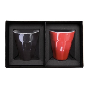 Set 2  tasses expresso 8cl (+Marquage à chaud MC11)