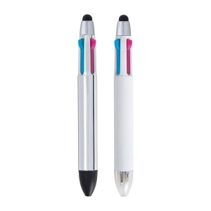 Stylo/stylet 4 couleurs (+Sérigraphie PS71) 4