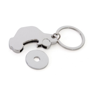 Porte-cles jeton voiture (+Tampographie TA31) 10