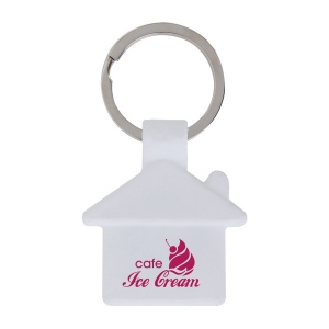 Porte-cles jeton maison (+Tampographie TA31) 5