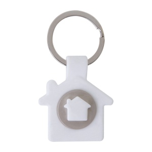 Porte-cles jeton maison (+Tampographie TA31) 2
