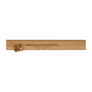 Regle bambou 30 cm a la forme (+Gravure laser CO2 LA31)