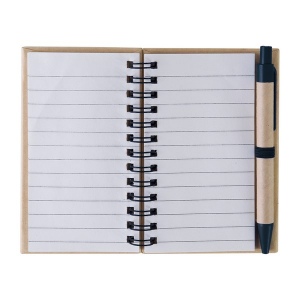 Carnet spirale avec stylo (+Tampographie TA31) 3