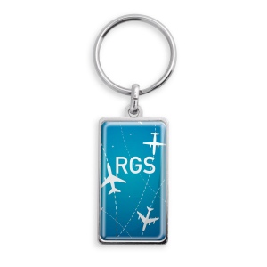 Porte-clés zamac forme rectangle rukc04 3