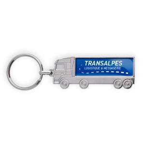 Porte-clés zamac forme camion rukc07