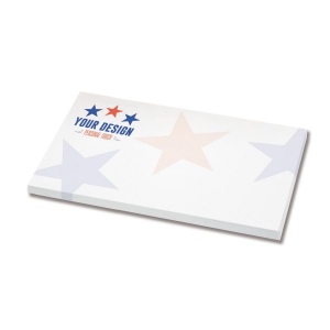 25 feuilles Repositionnables, 125x72mm, quadrie.