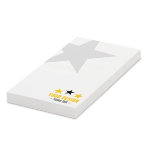 100 feuilles Repositionnables, 50x72mm, quadrie.