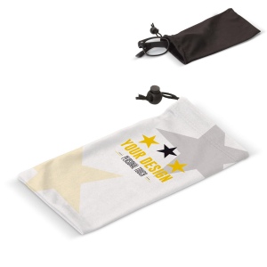 Pochette microfibre avec traitement anti-bactérien 90x180 mm
