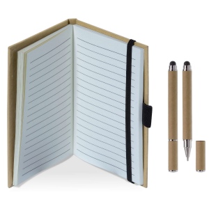Carnet en carton A6 + stylo LT87949 5