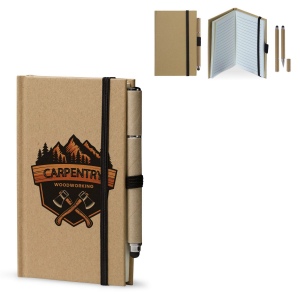Carnet en carton A6 + stylo LT87949