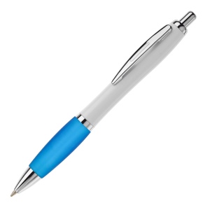 Stylo bille Hawaï blanc 4