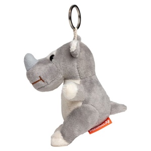 Porte-clés peluche rhinocéros MBW 3