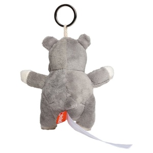Porte-clés peluche rhinocéros MBW 4