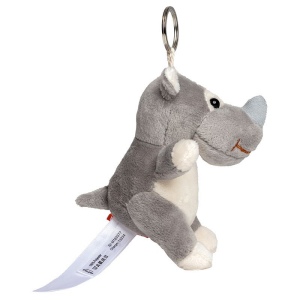 Porte-clés peluche rhinocéros MBW 5